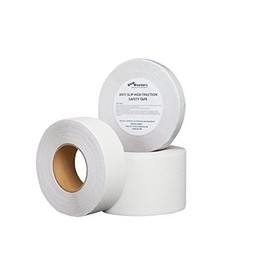 SlipDoctors Anti Slip Traction Tape (3" x 60 FT) Clear, 60 Grit, Heavy Duty Safety Tape for Indoor/Outdoor, Ramps, Stairs and more. Strong Adhesive Non Skid Treads.