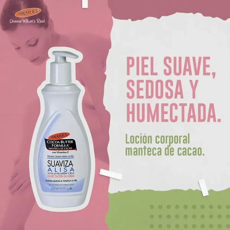 Crema Corporal Palmers de Manteca de Cacao con Vitamina E,