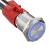 APIELE 16mm Latching Push Button Switch 12V DC On Off