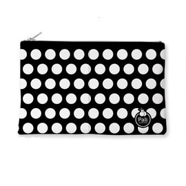 Pali Microfibre Zip Castanets Cover (Black White Polka Dots)
