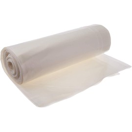 Farm Plastic Supply - Clear Plastic Sheeting - 6 mil - (6' x 100') - Thick Plastic Sheeting, Heavy Duty Polyethylene Film, Drop Cloth Vapor Barrier Covering for Crawl Space