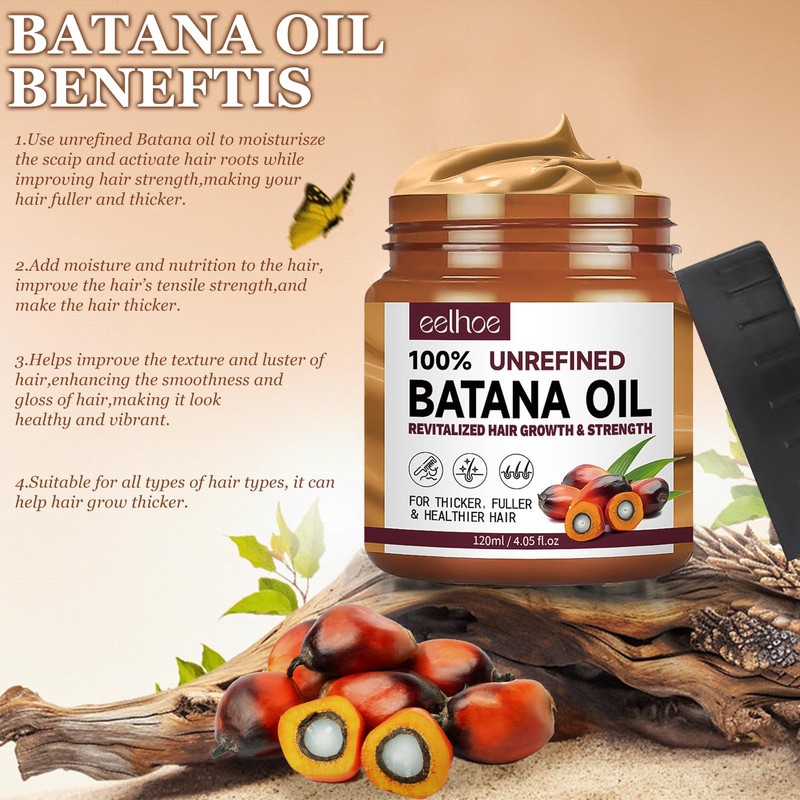 Batana Shampoo and Conditioner, Batana Oil for Hair Growth, Batana