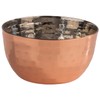 APS MUMBAI 40737 Serving Bowl, Stainless Steel, Copper Look, Diameter