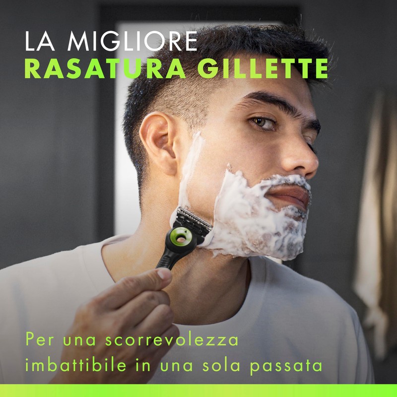 GilletteLabs LametteDi Ricambio Per Rasoio Da Uomo, Confezione Da 16,