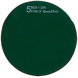 Bollé OCD50P5 One Size Shade 5 "Miniprotex" Welding Spare Lenses - Dark Green