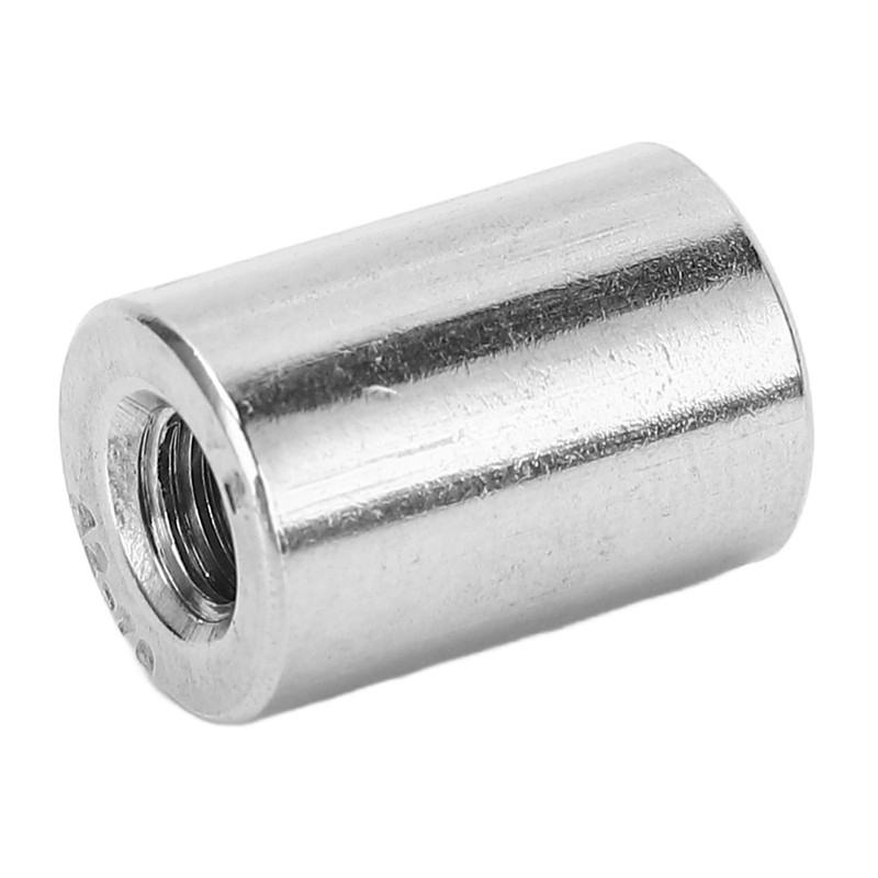 20Pcs Coupling Nut Round Rod Connector 304 Stainless Steel Female