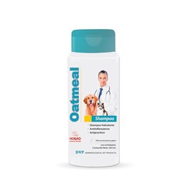 Oatmeal 250 ml Shampoo Hidratante y Antiinflamatorio para Perros y Gatos
