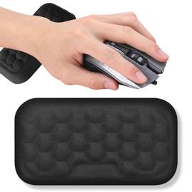 KEQAR Ergonomic Wrist Rest Support Elbow Support Memory Foam Desk Support Reduce Arm and Elbow Strain When Computer Working (Black)