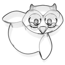 RBV Birkmann Cookie Cutter Owl Petie 5 CM Stainless Steel
