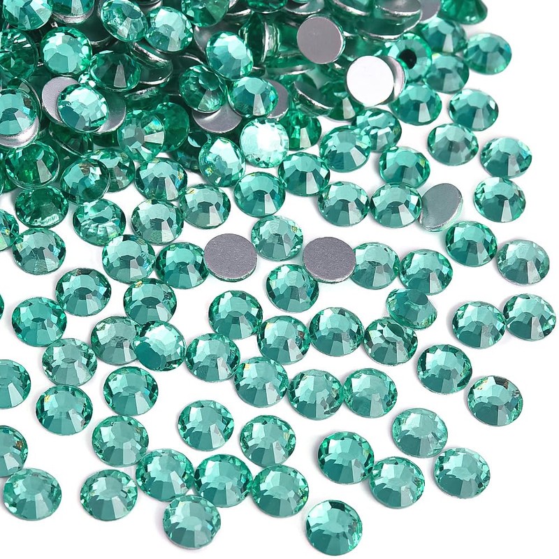Blinginbox 1440Pieces SS10/2.7-2.9mm Flat Back Crystal Rhinestones Round Gems for