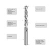 kwb Silver Star Metal Drill Set, HSS-G - Drill Set,