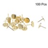 sourcing map Upholstery Nails 16 mm x 20 mm Flat