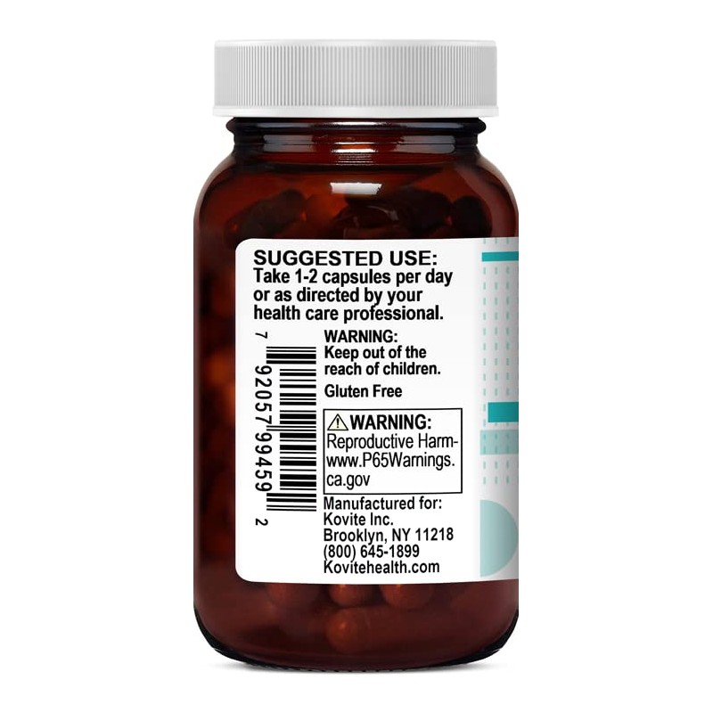 Kovite Nootropic Focus Powder Capsules - 90 Vegetable Capsules