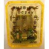 IDEC RH2B-ULCDC24V 2 Poles DPDT, 24 VDC Coil, Blade Terminal,