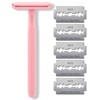 Eco Double Edge Metal Alloy Safety Razor for Women +