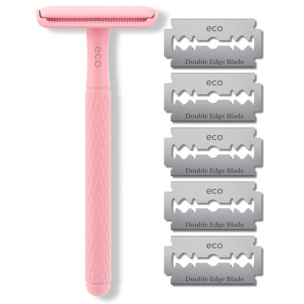 Eco Double Edge Metal Alloy Safety Razor for Women +