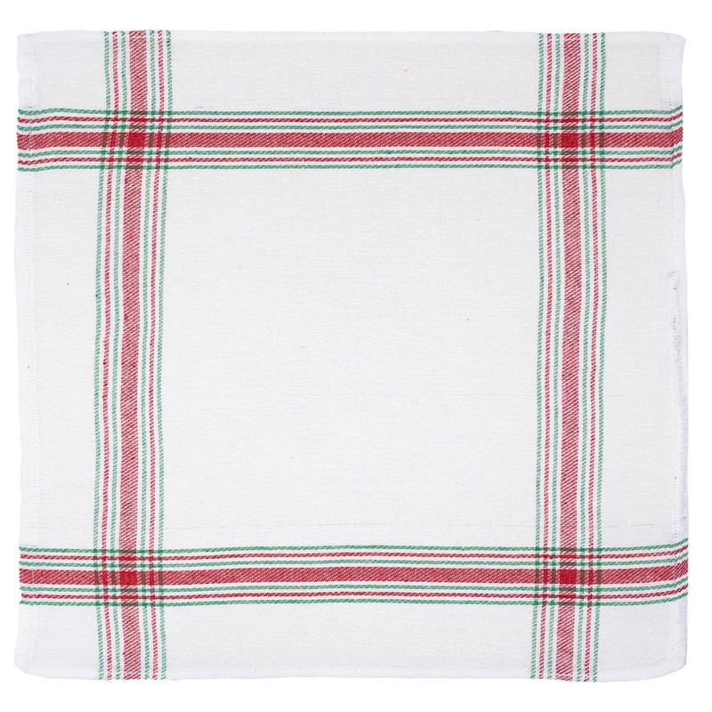 QILZO 12 Twill Kitchen Towels 45 x 45 cm, Cotton