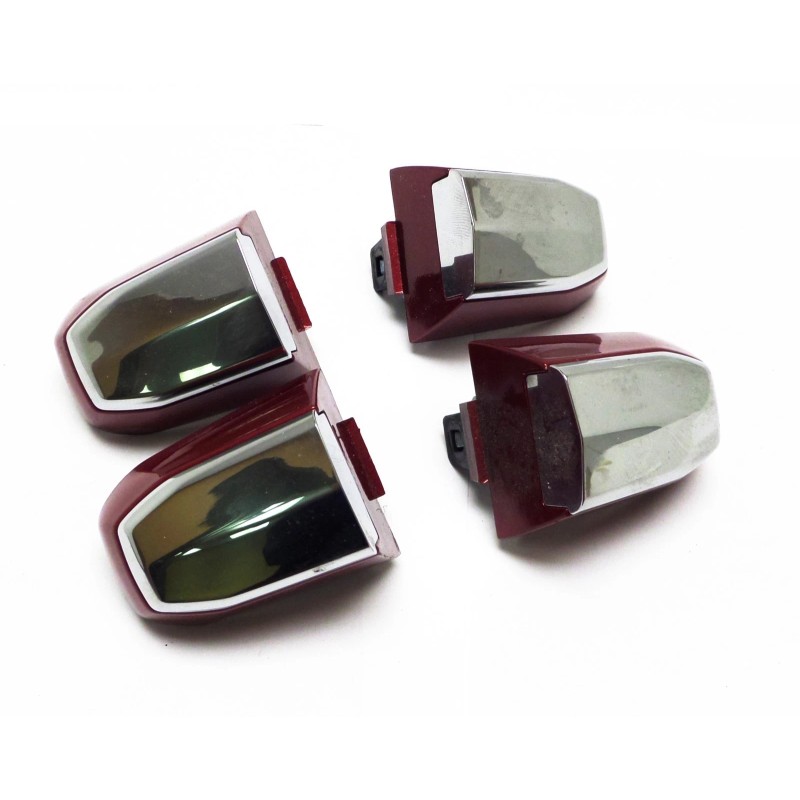 GM Door Handle Bezel Red Passion Chrome 2015-2019 Escalade Tahoe