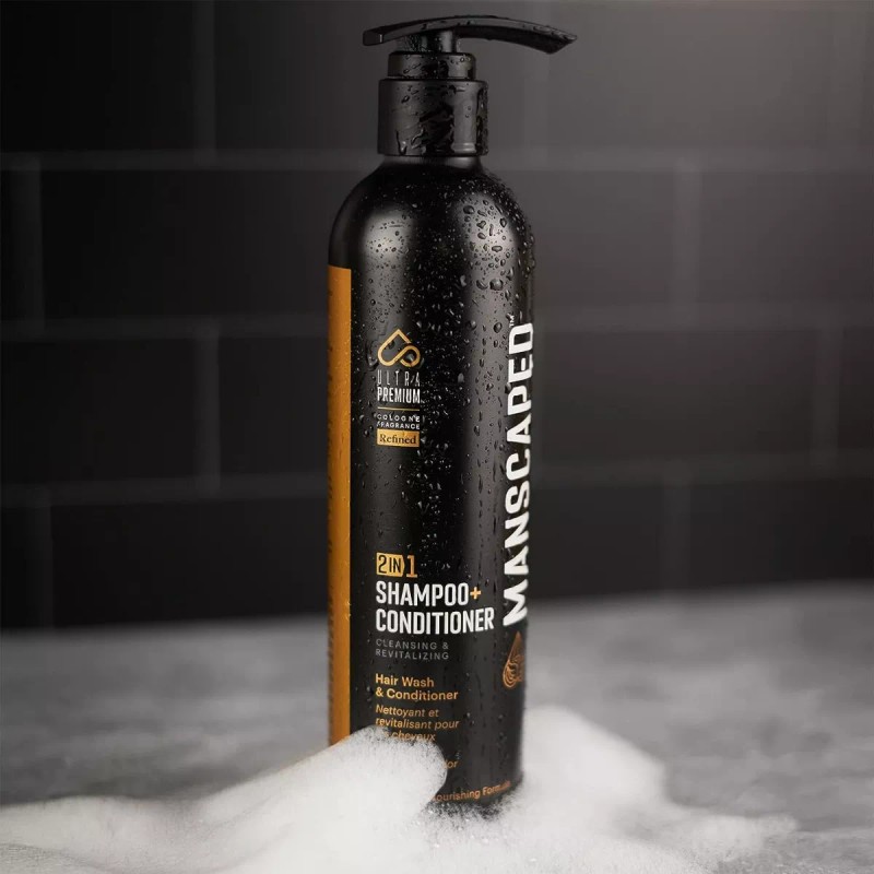 Manscaped Champú Y Acondicionador 2 En 1 Ultra Premium Para