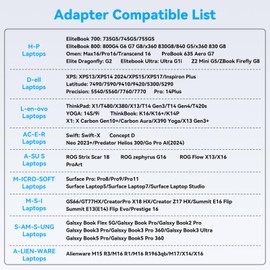 JCYMELE Dual 4K @ 60Hz Extended Display USB C to Dual HDMI Adapter for 2 Monitors Type C Port to HDMI Splitter 1 in 2 Out Simultaneously for Laptops MacBook Pro Air [macOS Only Support SST Mode]