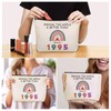 Girlly Happy 30th Birthday Gifts Women Makeup Bag: Cute Travel