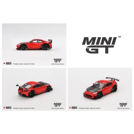 TSM Mini GT Toyota GR86 LB-Nation Red #885 1/64