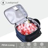 MIER Lunch Bag Small Cool Bag Expandable Cooler Bag for