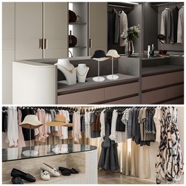 eggigi 6 Pcs Hat Stands, 12 Inches Round Transparent Base, Sturdy Wig Hat Display Stand, for Displaying Hats, Perfumes, Jewelry, Watches