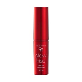 Golden Rose Cosmetics Glow Kiss Tinted Lip Balm with SPF15, Vegan Formula (Cherry Juice)