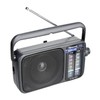Panasonic Portable AM/FM Radio, Battery Operated Analog Radio, AC Powered,