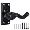 Guitar Wall Mount Hanger,Guitar Hangers,Guitar Wall Hook Black hooks Metal