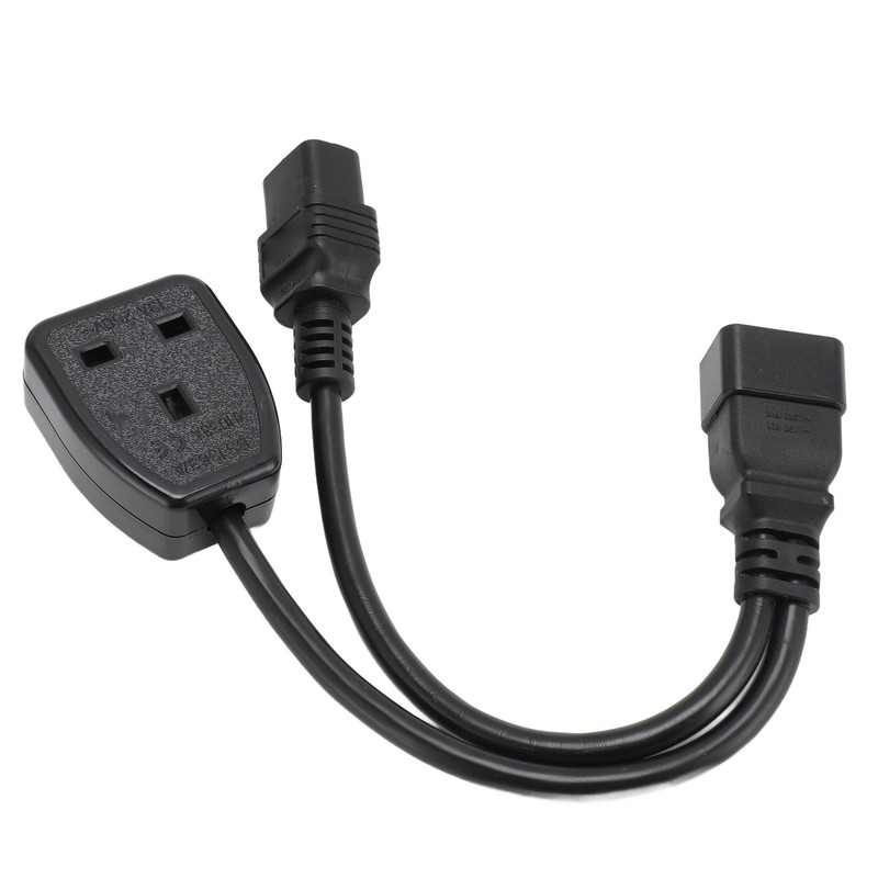 IEC320 C20 Male to C19 Female Power Cable PVC Y