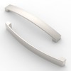 FURNIWARE 10 Pack Cabinet Handles, Hardware Drawer Pulls, Aluminum Kitchen