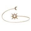 Holibanna Women Arm Bracelet Cuff Moon and Star Upper Arm