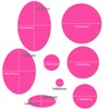 10 Sheets/80pcs Down Jacket Patches, Different Size Waterproof Nylon Fabric