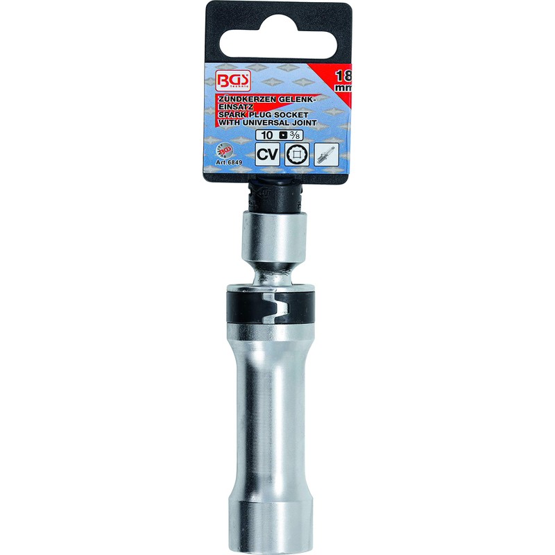 BGS 6849 | Spark Plug Socket, 12-point, with Retaining Spring