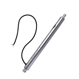 SOViK - Actuador lineal micro 12 V DC 6 "Stroke Max Force 10 kg velocidad 1,3 cm/seg, diámetro del tubo 2 cm interruptor de límite interno