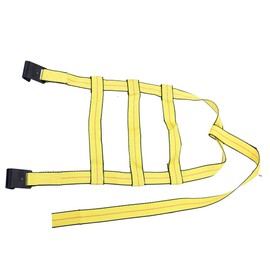 Robbor Tow Dolly Basket Straps with Flat Hook for Small to Medium Size Tires Over-The-Wheel Tie Down Bonnet Wheel Net