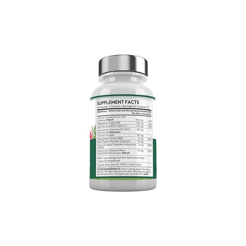 Flexigenics Capsules Natural Joint Support 1 Month Supply SUPPSKO NEEDS