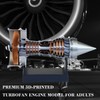 NEOLIAN 11-Inch Turbofan Engine Model Kit Realistic Jet Engine Model