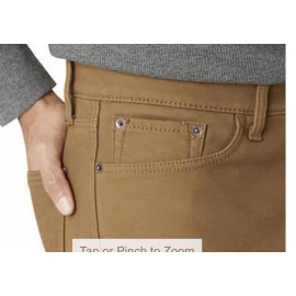 Weatherproof NWT Weatherproof Vintage Men's The Dakota Fleec Lined Pants Khaki Brown 40 by 29