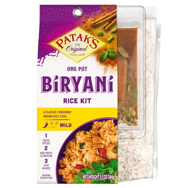 Patak's Biryani - Kit de arroz (6 unidades)
