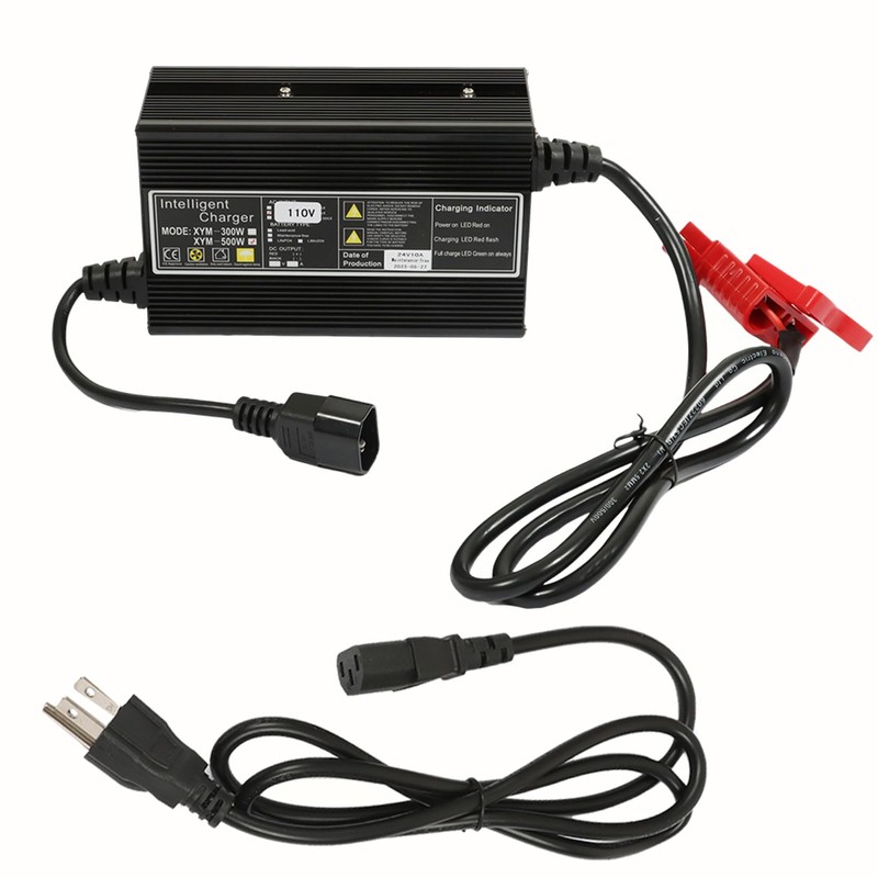 findmall 24V 10A Pallet Jack Charger with SB120 120A RED