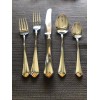Heirloom 5 PC. SET ONEIDA GOLDEN JUILLIARD Stainless HEIRLOOM CUBE
