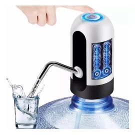 OEM Dispensador De Agua Eléctrico Recargable, Usb, Bomba De Agua Color Blanco/Negro