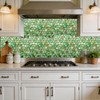 MOP Green Hexagon Mother of Pearl Backsplash Tile 1 Sheets