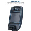 JOYTUTUS Leather Armrest Cover for Ford Maverick 2022-2025 Dark Blue