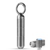 Titanium Keychain Pill Holder Small Metal Pill Case