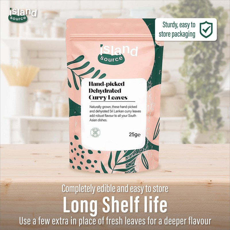 Curry Leaves Natural Dehydrated 25g – Handpicked not Curry Leaves