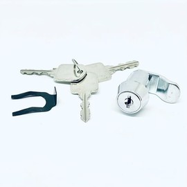 Universal Mailbox Lock Replacement with 3 Keys - Easy to Install Mail Box Lock and Key Set - Durable and Secure Lock Replacement with 3 Keys for Almost All Locking Mail Boxes
